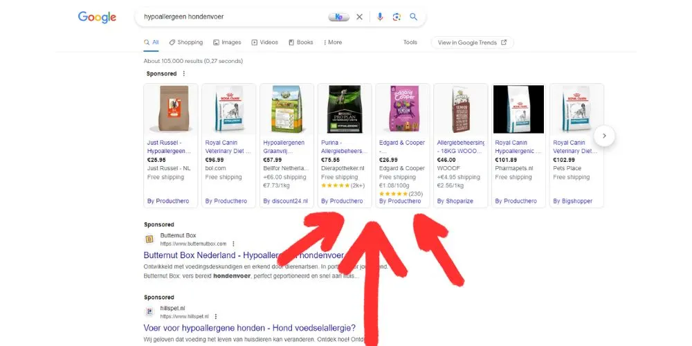 example-of-shopping-ads-at-the-top