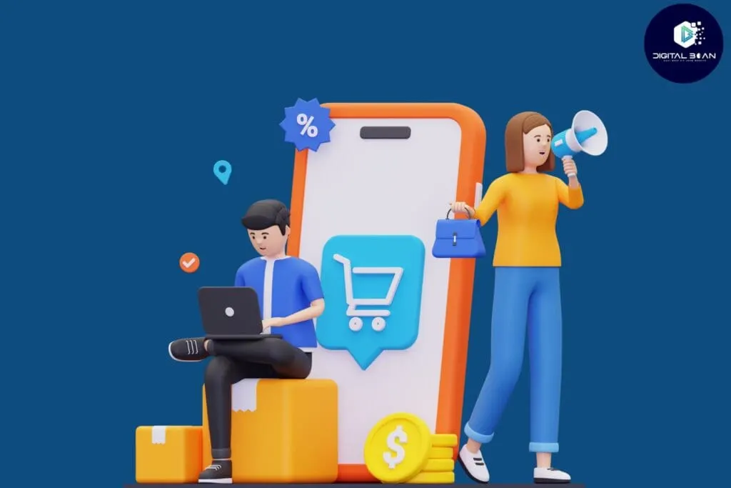 illustration-of-selling-online